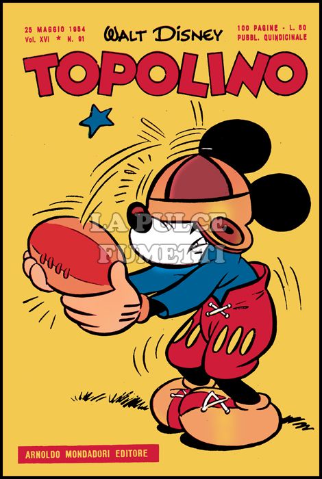 TOPOLINO LIBRETTO #    91 + BOLLINO